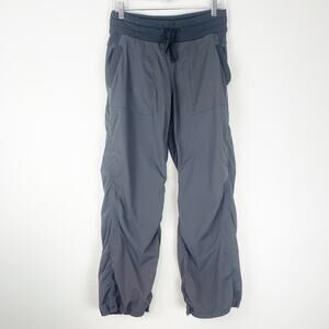 Lululemon Studio Pant II Womens 6 Gray No Liner Drawstring Waist Cinch Cuff Gray